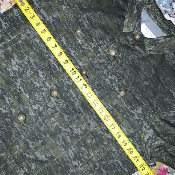 Rag & Bone Green Camouflage Jacket - Picture 7 of 7
